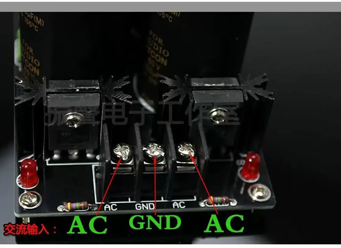 اللوحة النهائية هيتاشي 12000UF63V 6-مكثف لحام شوتكي المعدل تصفية لوحة الطاقة