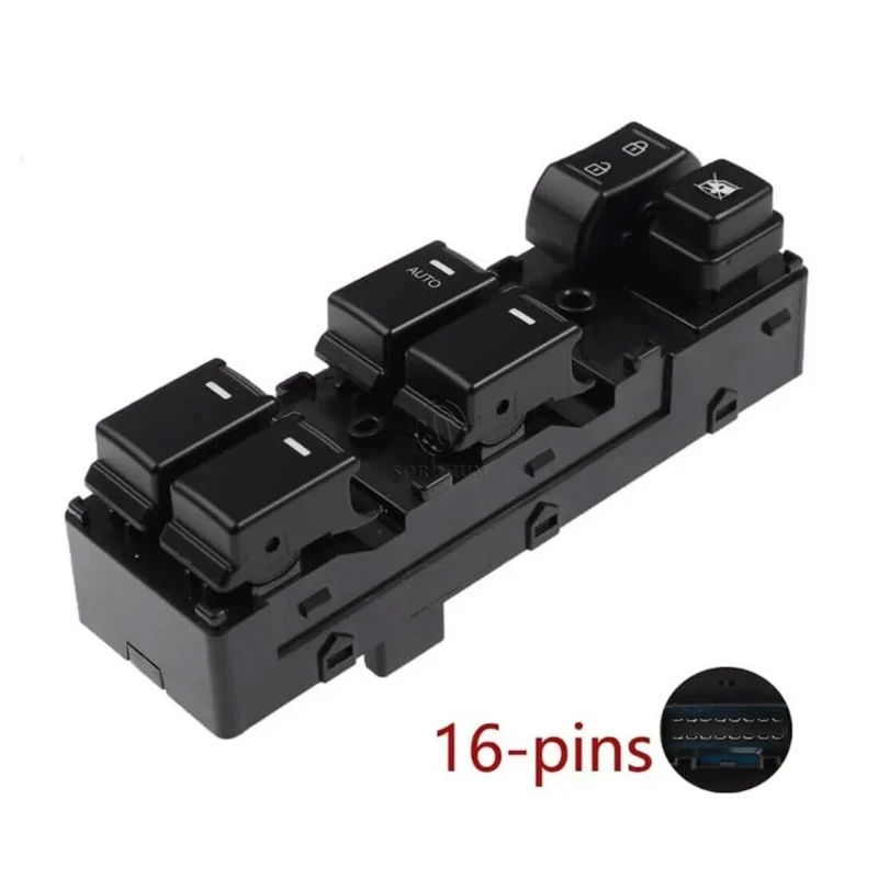 For 93570-1U100J7 935701U100J7 Car Electric Power Control Window Glass Switchs Push Button Elevator Regulator Waterproof