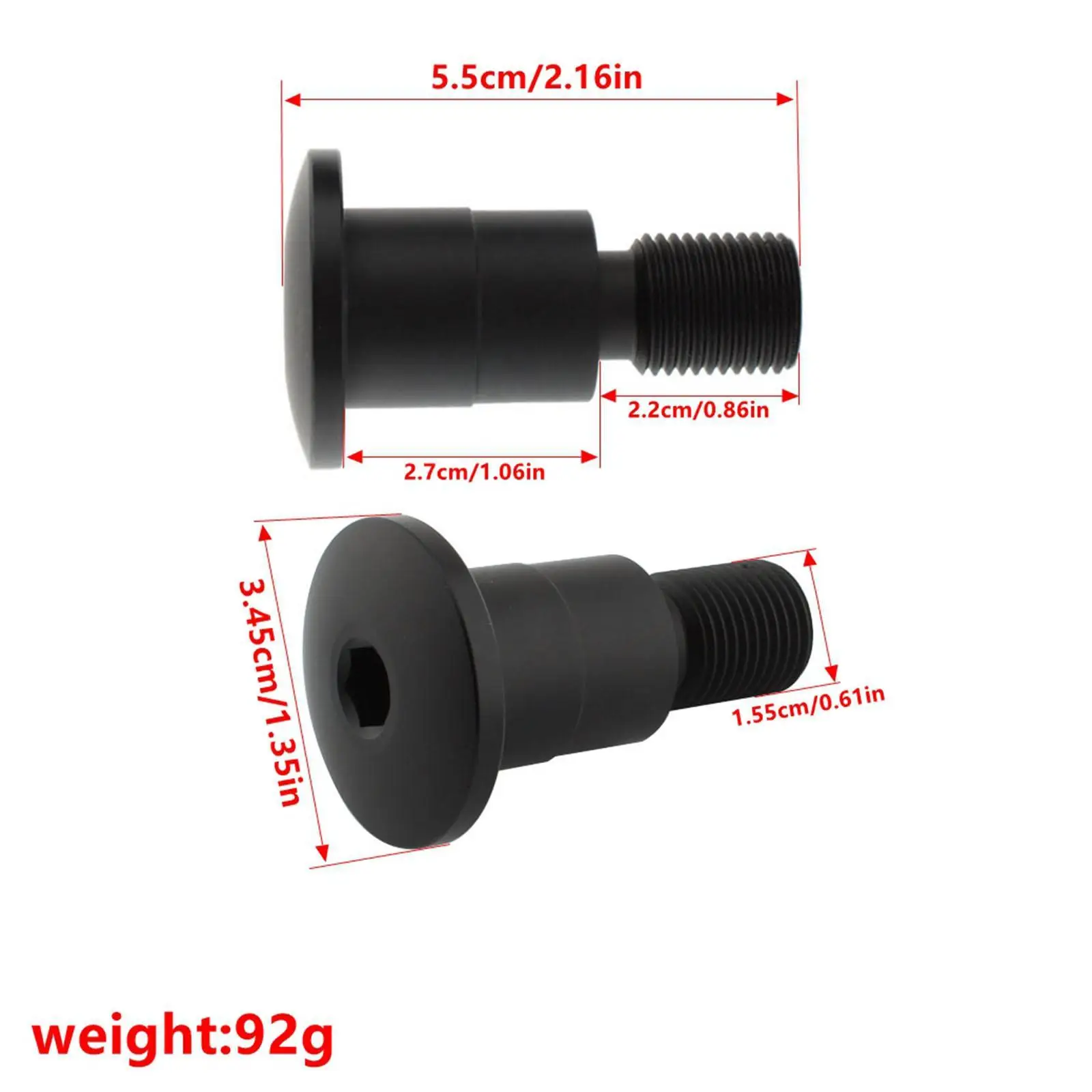 2x دراجة نارية المقود بار نهاية مرآة محول قوي مباشرة استبدال لياماها X-max 400 XJ6 تحويل F Tzr50 FZ1 Fazer #6