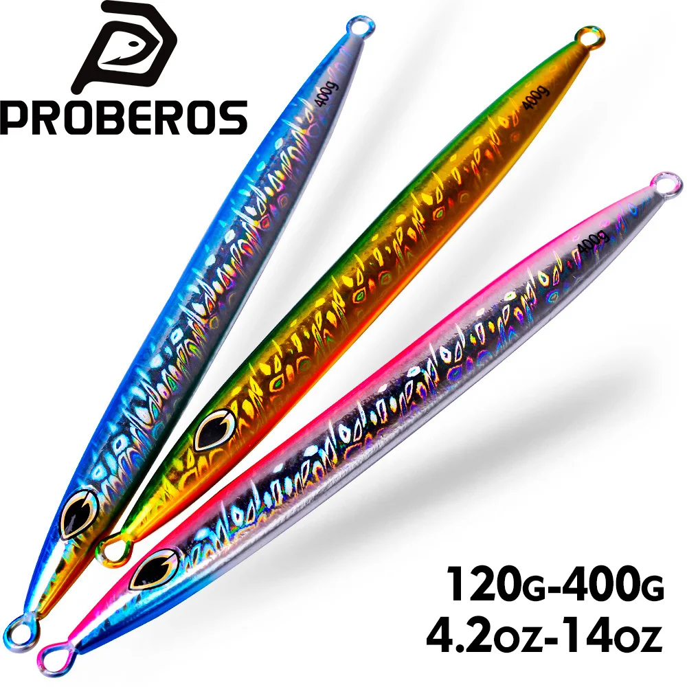 PROBEROS 120-400G Meeresangelköder 1 Stück Pencil Bait Großes Gewicht Schwerer Kunstköder Tiefsee-Bootsangelköder Kunstköder-Angelausrüstung