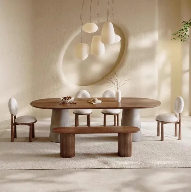 سجل مكتب وابي الرياح غرفة المعيشة طاولة طعام منزلية مكتب مصمم