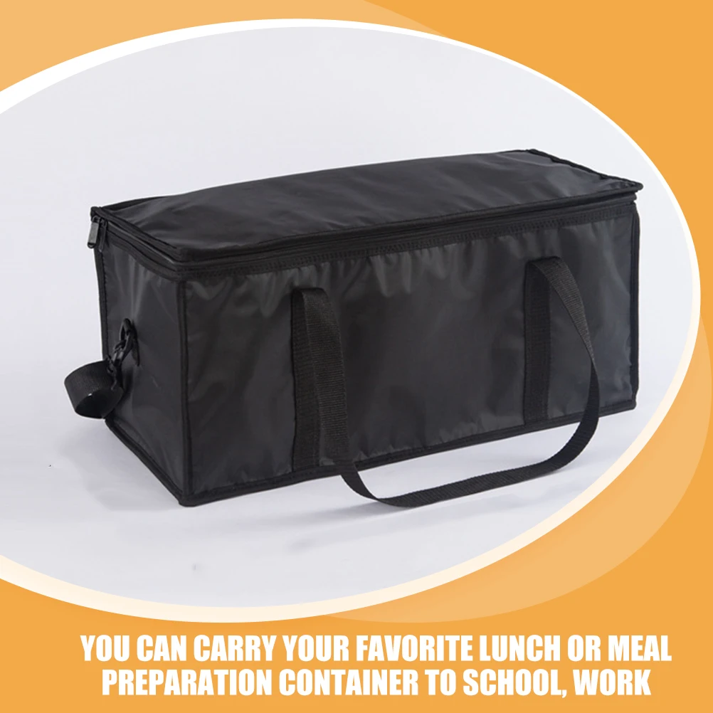 

Insulated Bag 40L Oxford Fabric Large Capacity Waterproof Cooler Bento Bag Travel Soft Sided Picnic Food Storage