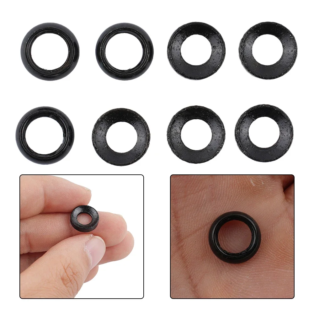 4 Pair M6 Concave Washer Bicycle Disc Brake Caliper Bump  Aluminum Gasket Practical For Disc Brake Caliper Bump Spacer