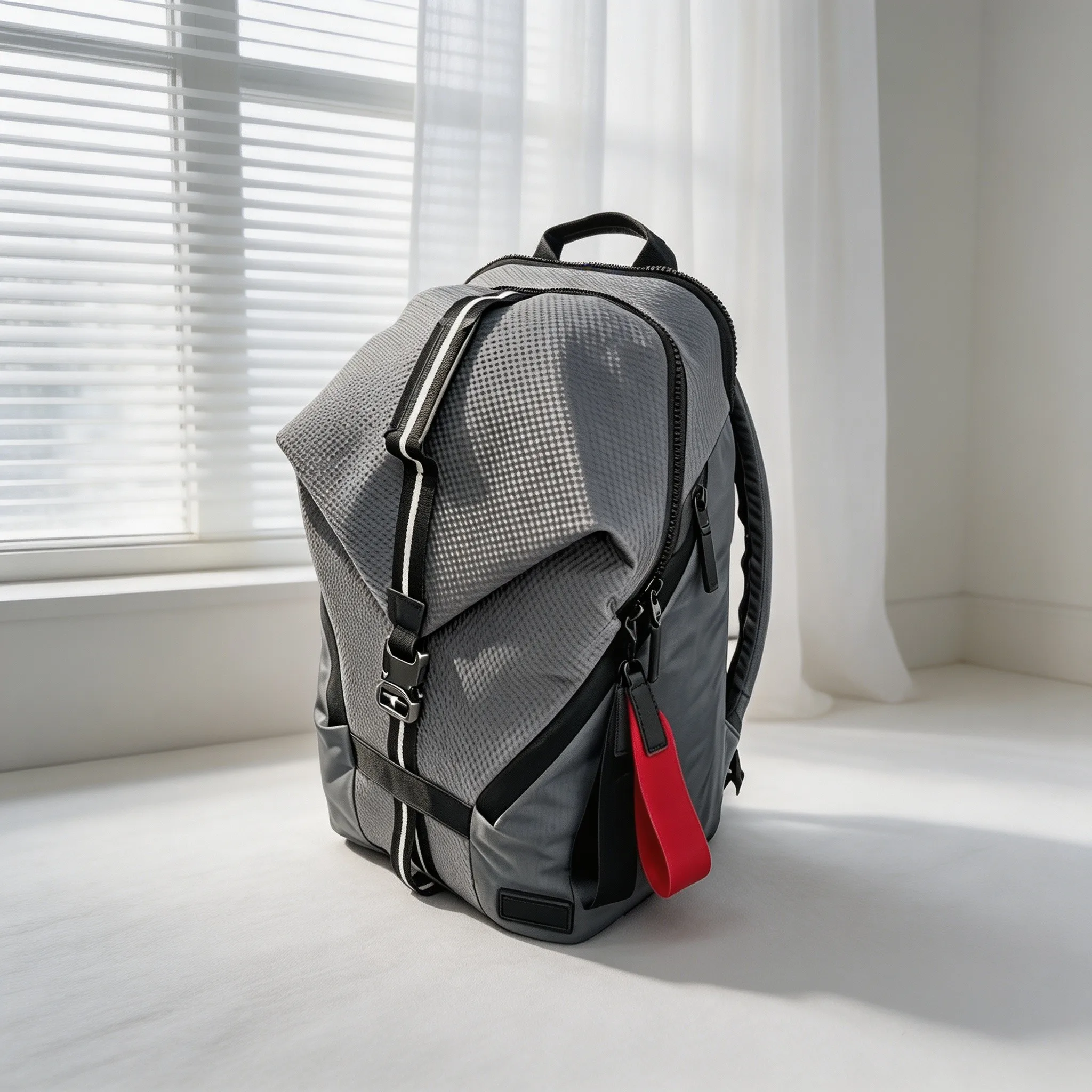 Nylon Large-Capacity Laptop Backpack for Men, Stylish Casual Daypack for Everyday Carry