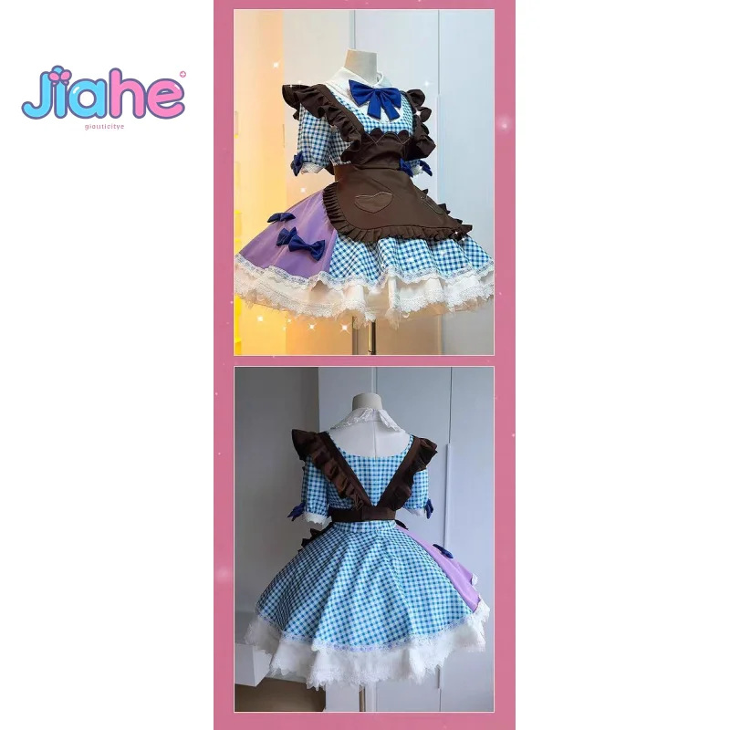 Disfraz de Anime Pripara Manaka Laala Minami Mirei, disfraz de Halloween para niña, dulce uniforme de Lolita, nuevo conjunto de accesorios para vestido de sirvienta