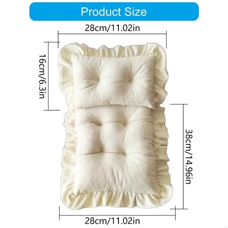 54DF Accessori fotografici per neonati Set cuscini per materassi Supporto sicuro per fotografia infantile