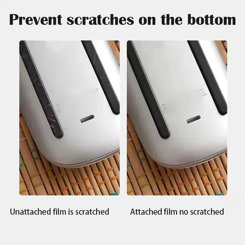 Imagen 2 del producto 1 Juego de pies de ratón, funda reemplazable, película protectora adhesiva, alfombrilla antiarañazos, nuevas bordes de ratón, cubierta antideslizante para Apple Magic Mouse