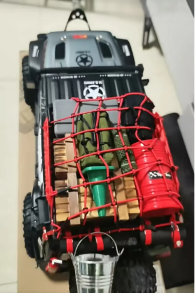 Modèle RC (voiture télécommandée Rock Crawling et tout-terrain)-accessoires sur le thème sincère, sac étanche à la pluie pour l'extérieur, sac de galerie de toit, Unive