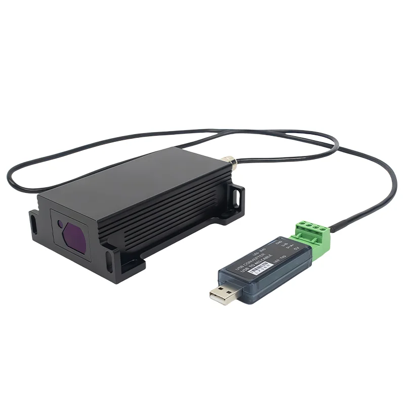 IP67 Waterproof Laser Distance Measuring Sensor 100m Industrial TTL RS232 RS485 Laser Distance Module Sensor