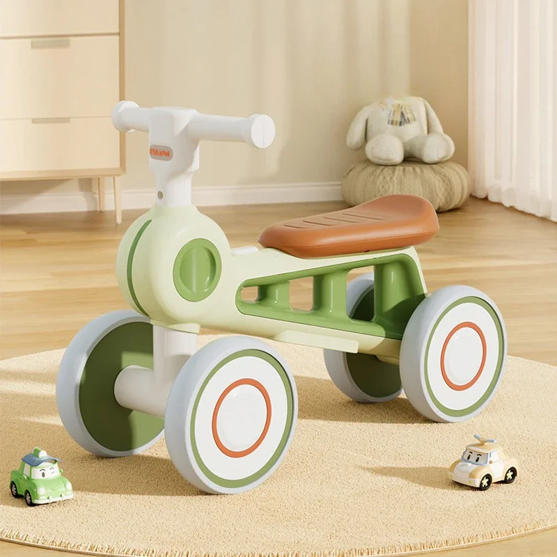 Exercise Balance Prevent Side Slip in Children's Balance Bikes Babies Learn To Walk Without Pedalsslide on All Four Wheels