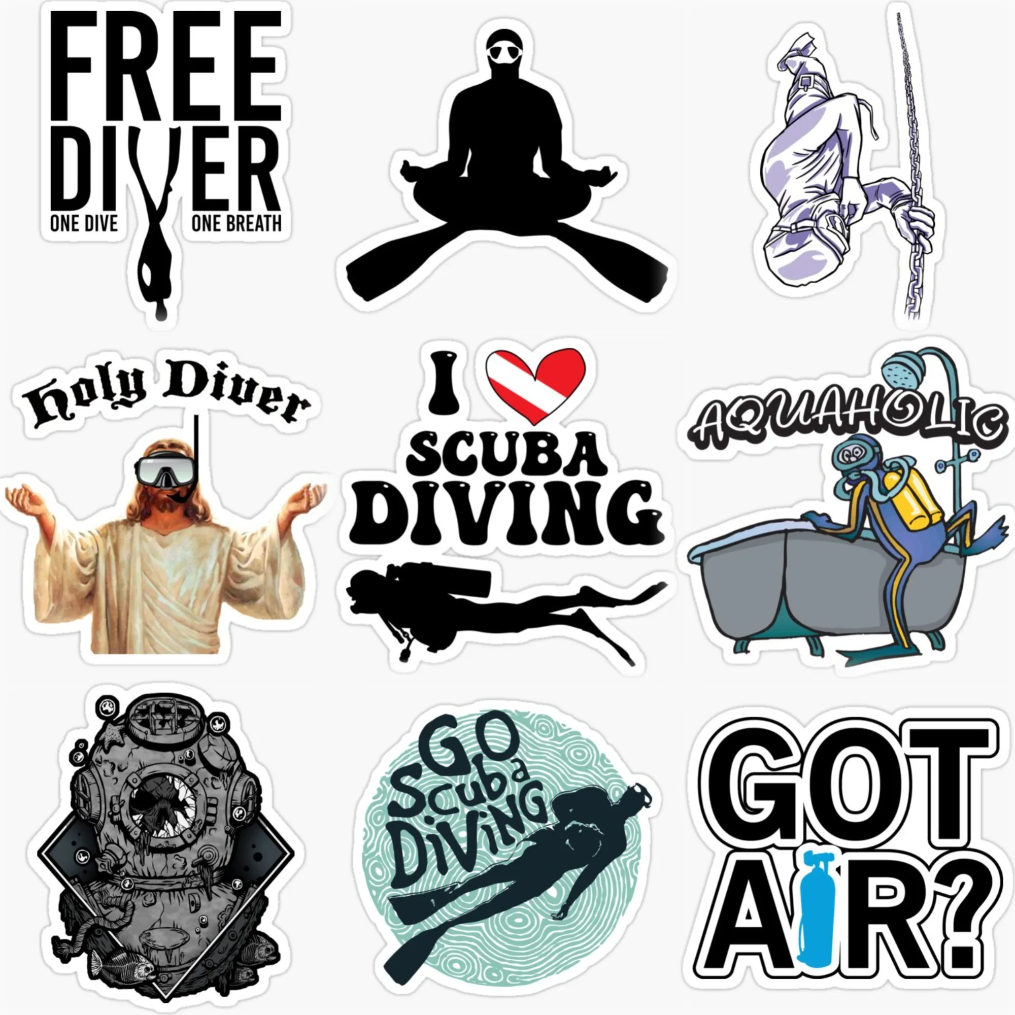 

Флаг для подводного плавания с аквалангом, креативные автомобильные наклейки, аксессуары, настраиваемый размер, мотоциклетный шлем, наклейка на стену