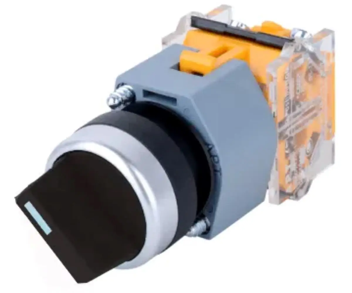 LA39-B2-11X/k 100803124 2 position short lever selector switch position rotary switch 1NO+1NC multi position selector switch
