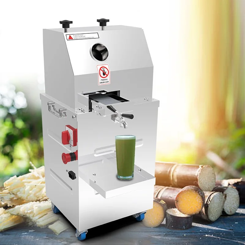 

Commercial Electric Sugar Cane Sugarcane Press Juice Juicer Squeezing Extracting Extractor Making Machine From China