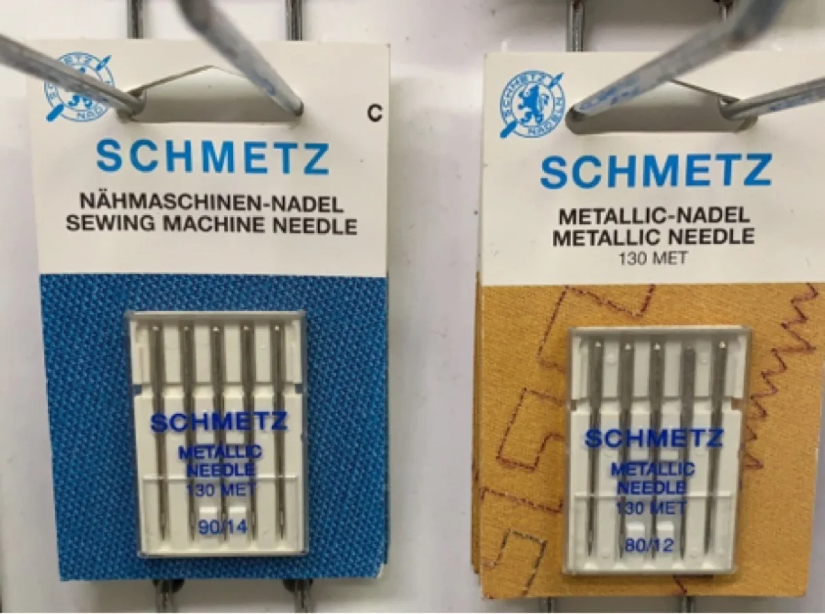 

5 шт. 1 пакетик, немецкий Schmetz, 130 метров, металлическая проволока, иглы для бытовой швейной машины, большое отверстие для иглы, 130 мт-80, 130 м-90