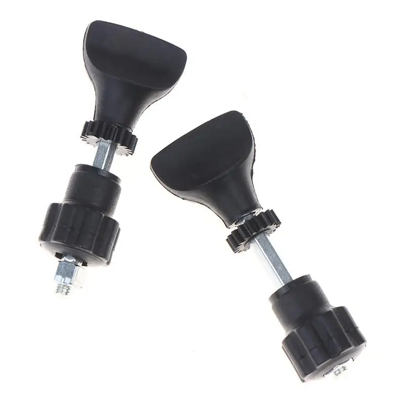 2PCS Wooden Router Base Trimming Milling Machine Electric Trimmer Machine Base Gear Screw Black Milling Machine Base Replacemen