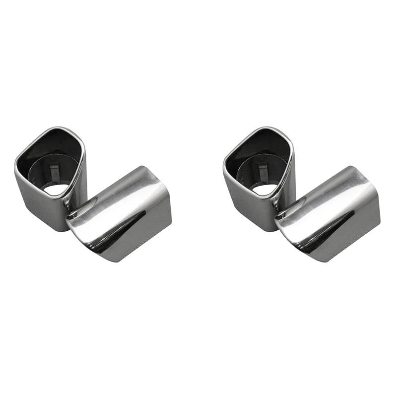 

4X Car Accessories Exhaust Tip Stainless Steel Auto Exhaust Pipe Muffler Tip Car Tail Pipe Fit For VOLVO XC60 S60