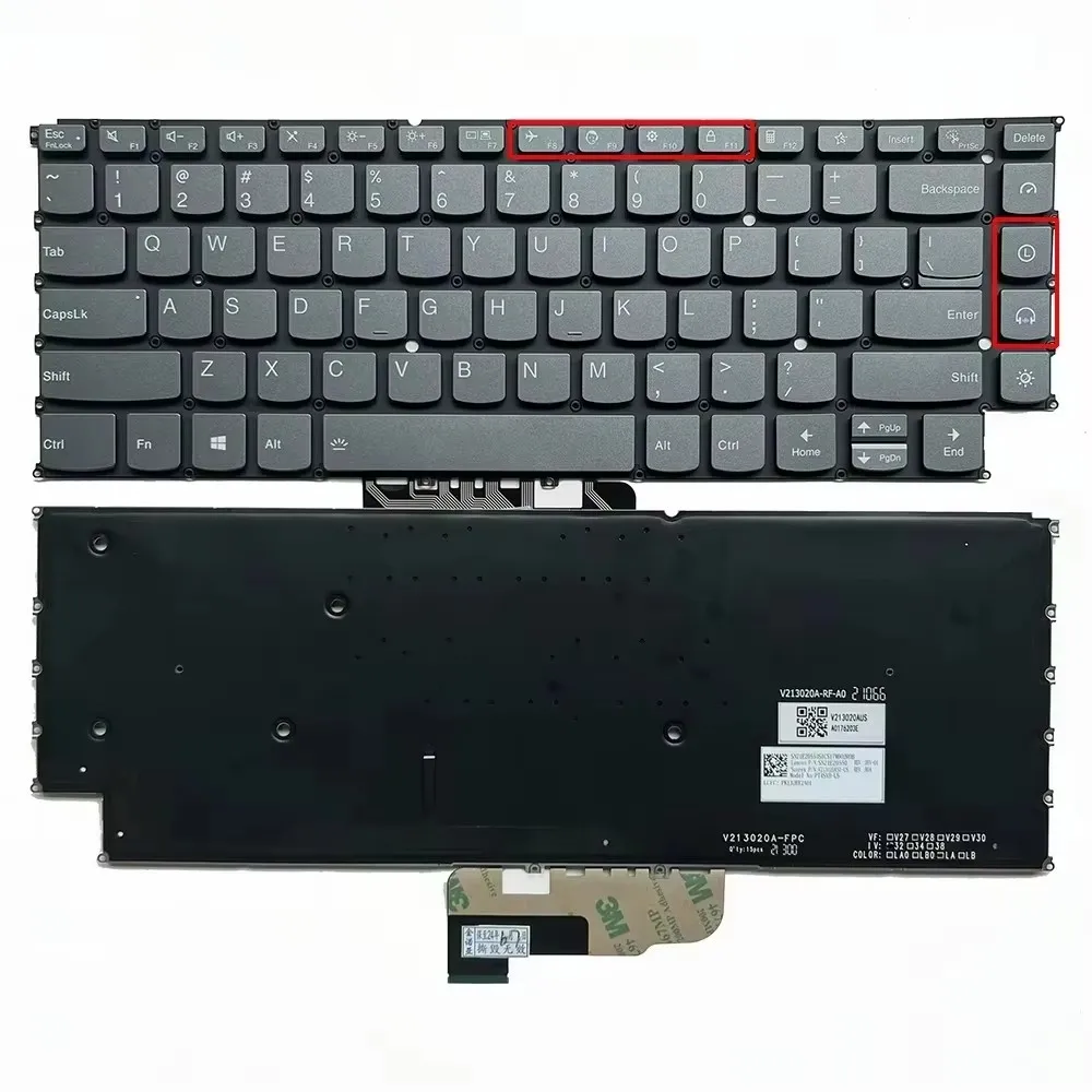 

PT4SVB US backlit Keyboard for Lenovo Yoga 9 14IAP7,Yoga 9 14IRP8 PT4SVB V213020AS1-US SN21E20550 PK132BY2A01