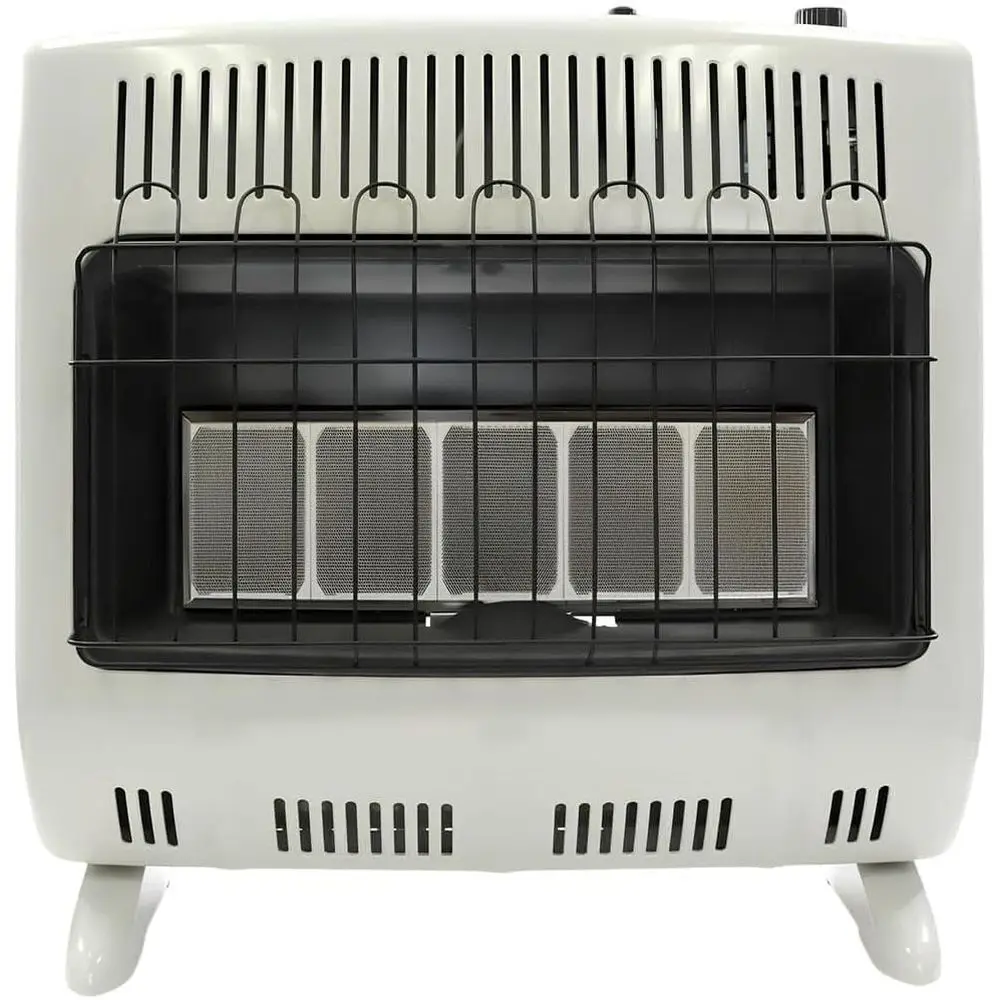 

Пропановый обогреватель Radiant мощностью 30 000 BTU с термостатом и вентилятором