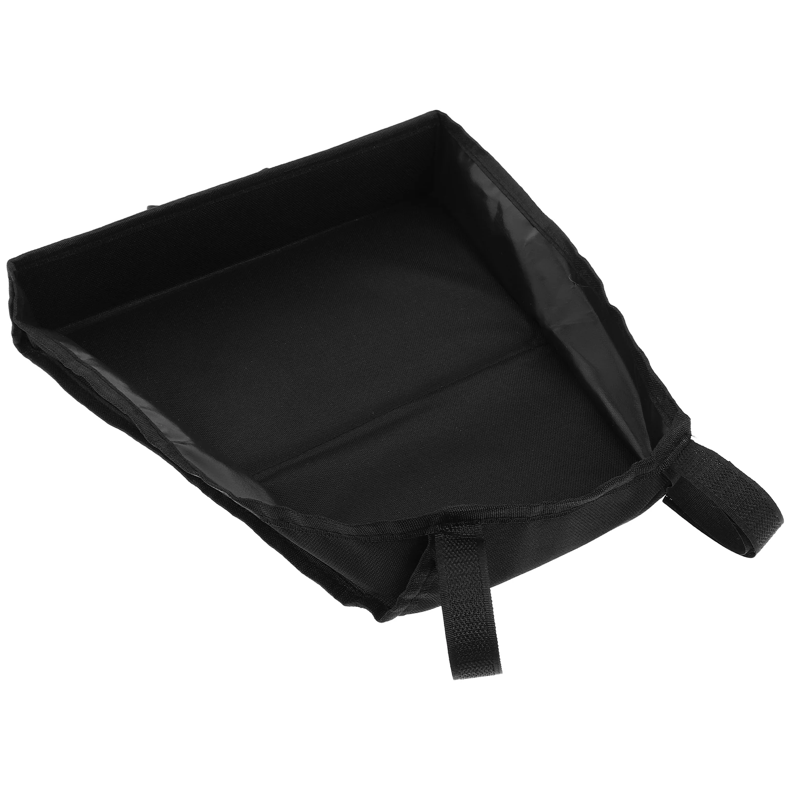 

Universal Baby Bottom Storage Basket Black Heavy Duty Organizer Bag For Pram Pushchair Reusable Foldable Lightweight Easy Carry