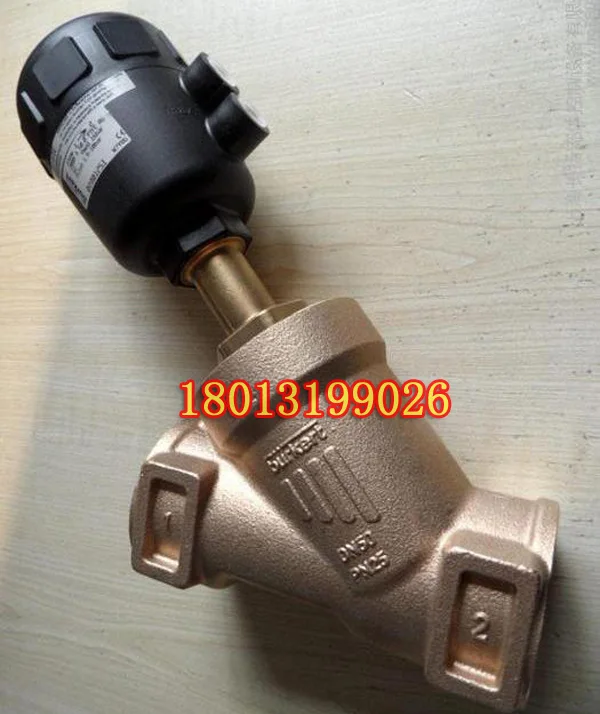 German Baode BURKERT Pneumatic Angle Seat Valve/0001251/DN50 PN25 Gun Barrel Angle Seat Valve