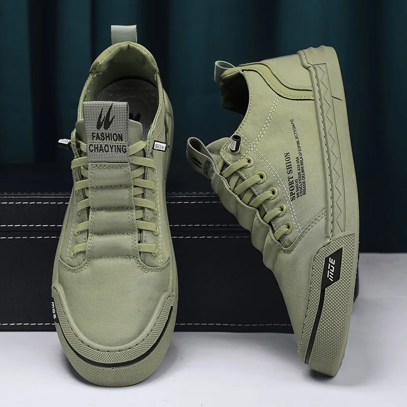 

2025New Men's Sneakers Summer Ice Silk Breathable Canvas Shoes Fashion Casual Shoes Luxury Tenis Shoes for Men Кроссовки Мужские