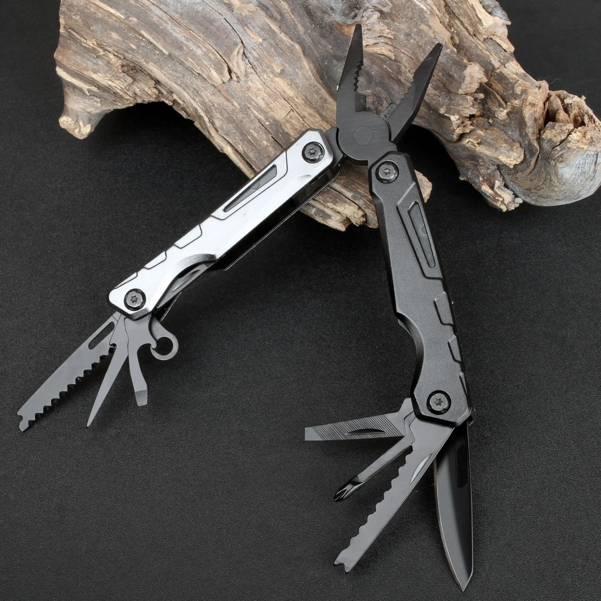 EDC multifunctional folding pliers tool pliers multifunctional pliers outdoor portable camping pliers multi-purpose pliers