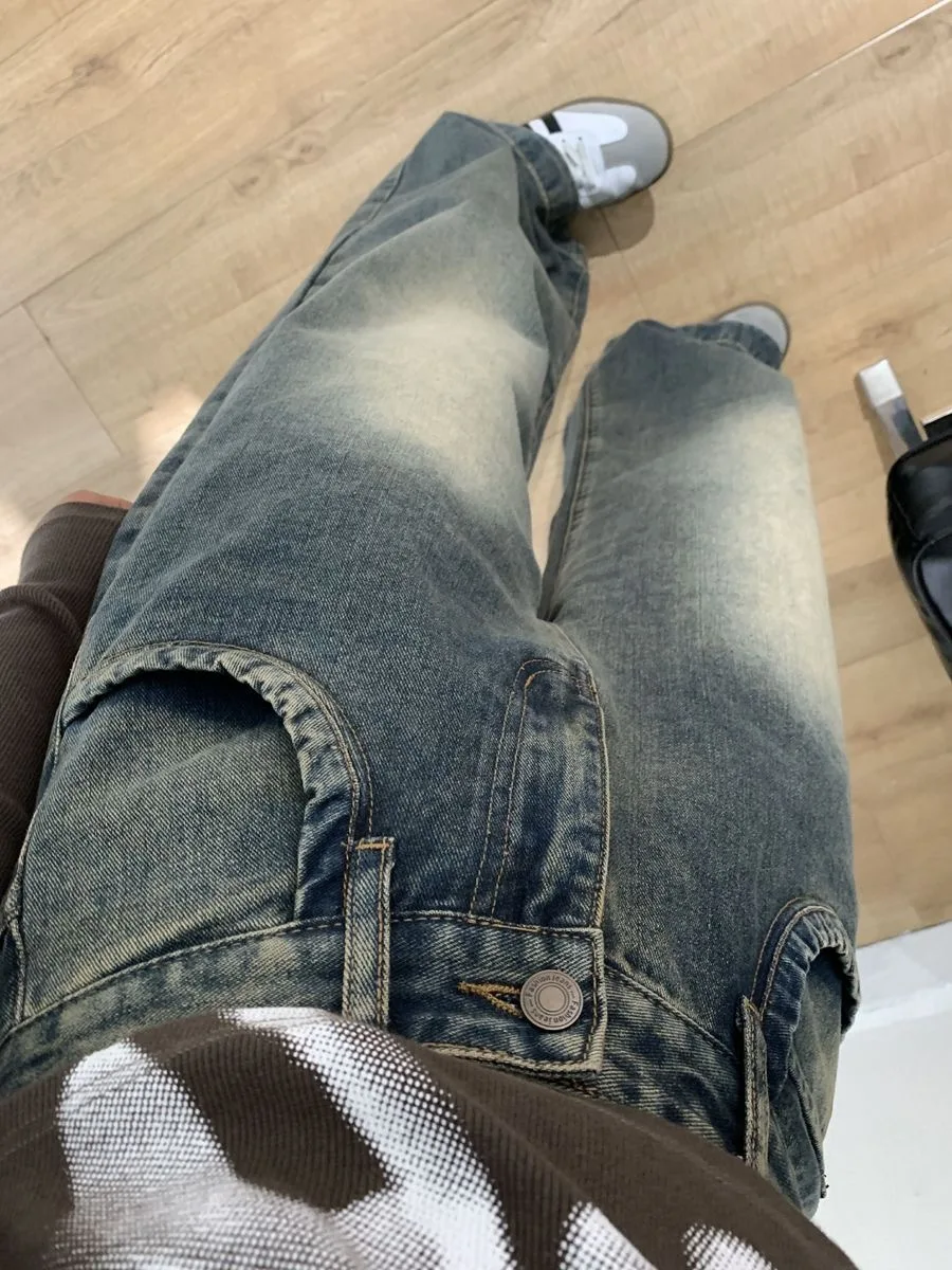 Zomerjeans Dames Trekkoord Elastische taille Ontspannen Losse pasvorm Comfortabel Dagelijks gebruik Praktisch Gezellig Zacht Lang Palazzo All Match