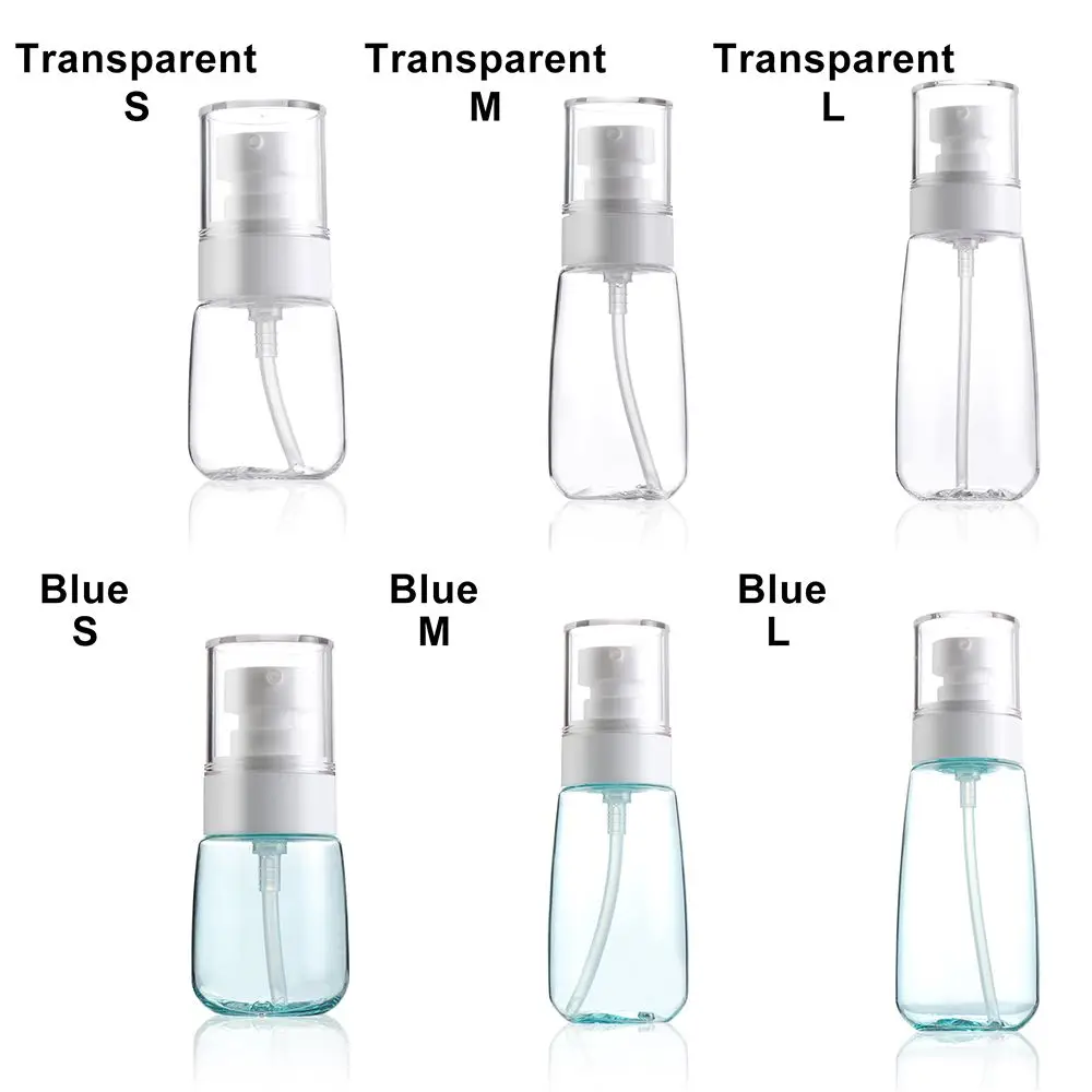 30/ 50 / 100 ml novo shampoo de plástico gel de banho líquido transparente garrafa de espuma dispensador de sabão recipiente de bomba