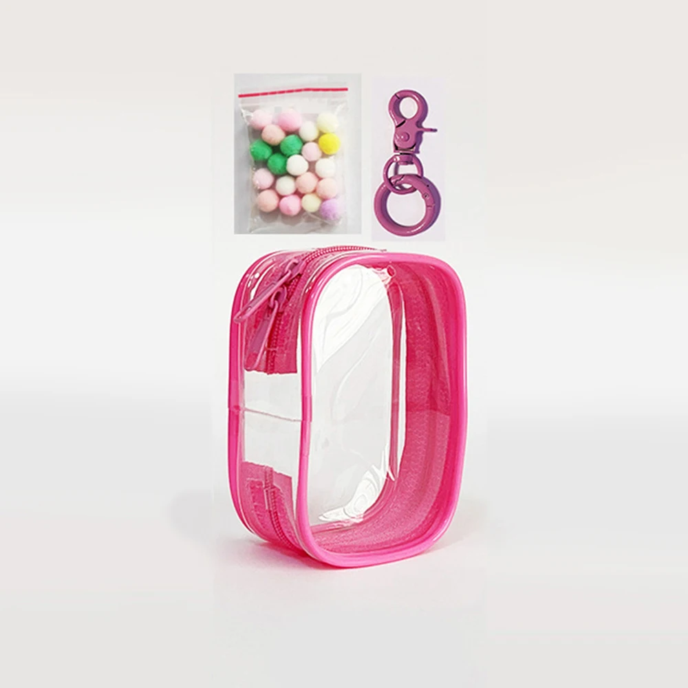 Bolsa Transparente Con Llavero Para Figuras Y Muñecas – Funda De PVC Con Cremallera, Ideal Para Almacenar Y Exhibir Miniaturas