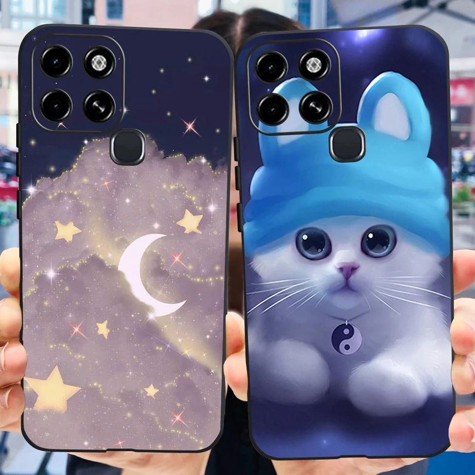 For Infinix Smart 6 Case X6511 X6511E Cute Fashion Painted Cover Soft Phone Case For Infinix Smart 6 Plus Smart6 HD Fundas Coque