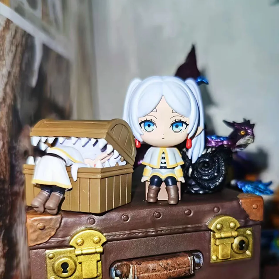 

Аниме-фигурка Фрирен: За пределами пути (Frieren: Beyond Journey's End) — сидящая Фрирен, фигурка-держатель для лапши, коллекционная модель, игрушка