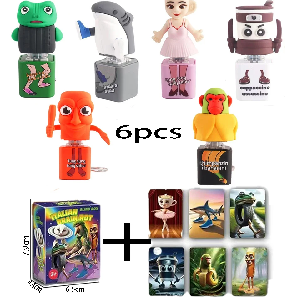 

New Button Keychain With Luminous Pendant blind box Anime Peripheral Decor Gift Toy Voice Activated Button Funny Keychain