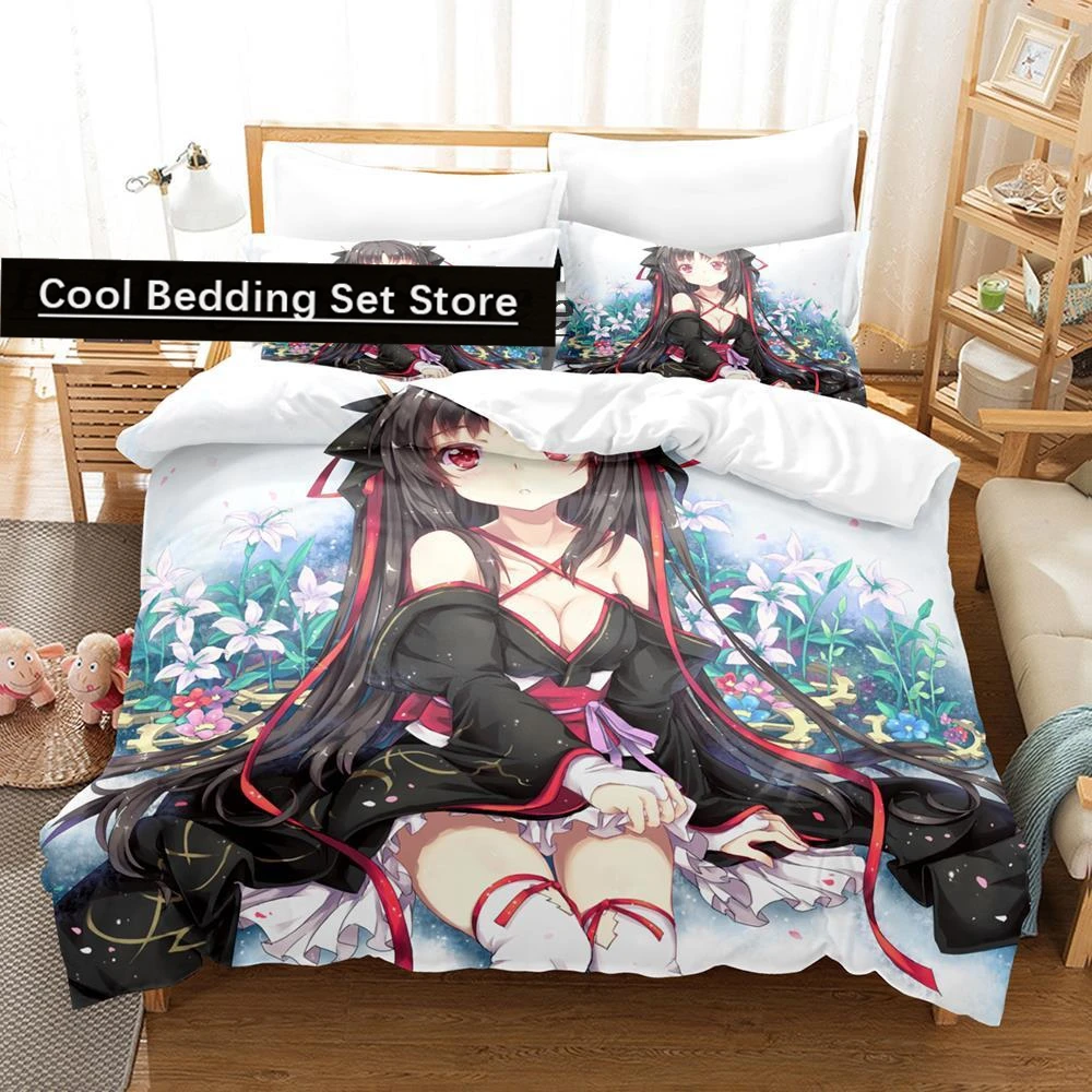 

Unbreakable Machine-Doll Bedding Set Single Twin Full Queen King Size Bed Set Aldult Kid Bedroom Duvetcover Sets Anime Bed