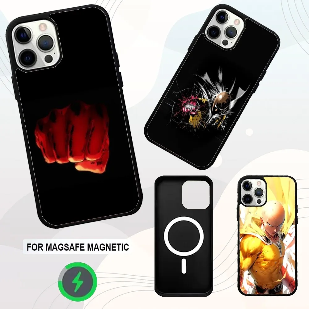 

S-Saitamas Anime Phone Case For iPhone 16e,16,15,14,13,12,11,Plus,Pro,Max,Mini Magsafe Magnetic Wireless Charging