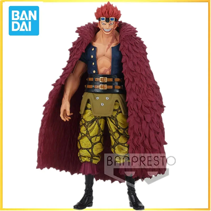 Bandai Original One Piece Anime Figure Eustass Kid Land of Wano Action Figure Toys for Boys Girls Kids Christmas Gift Model