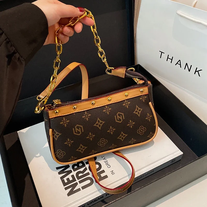 

Кожаная сумка через плечо премиум-класса для женщин, роскошная дизайнерская сумка через плечо, классическая сумка-тоут, женский модный аксессуар