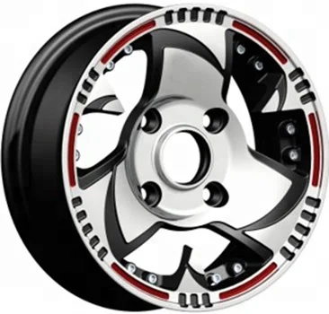 Customization12x4.5 inch small size wheels 4 stud alloy car rims with 16 et