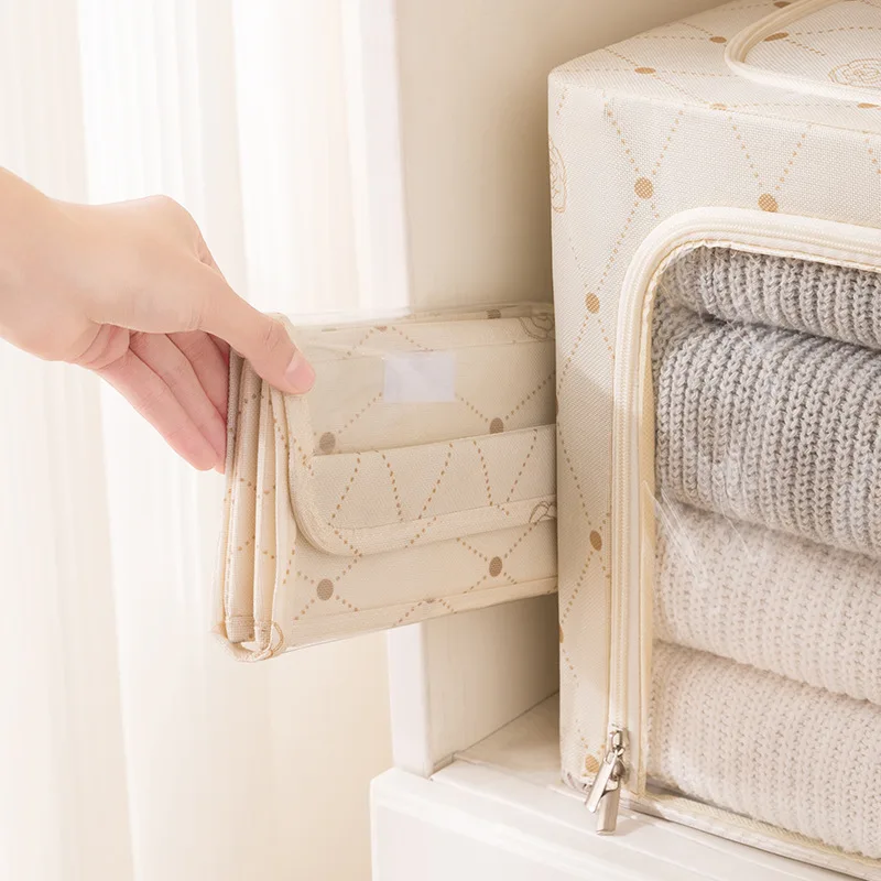 Folded Underwear Organizer Storage Box Panties Socks Storage Boxes with Lid Wardrobe Organizer Cabinet Drawers Separator Box