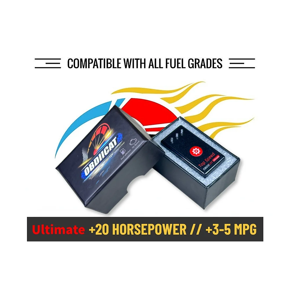 New Chip Box HK-V2 Newest PRO/Ultimate Version Super OBD2 ECU Chip Tuning Box 7Major Functions Increase Power Save Fuel