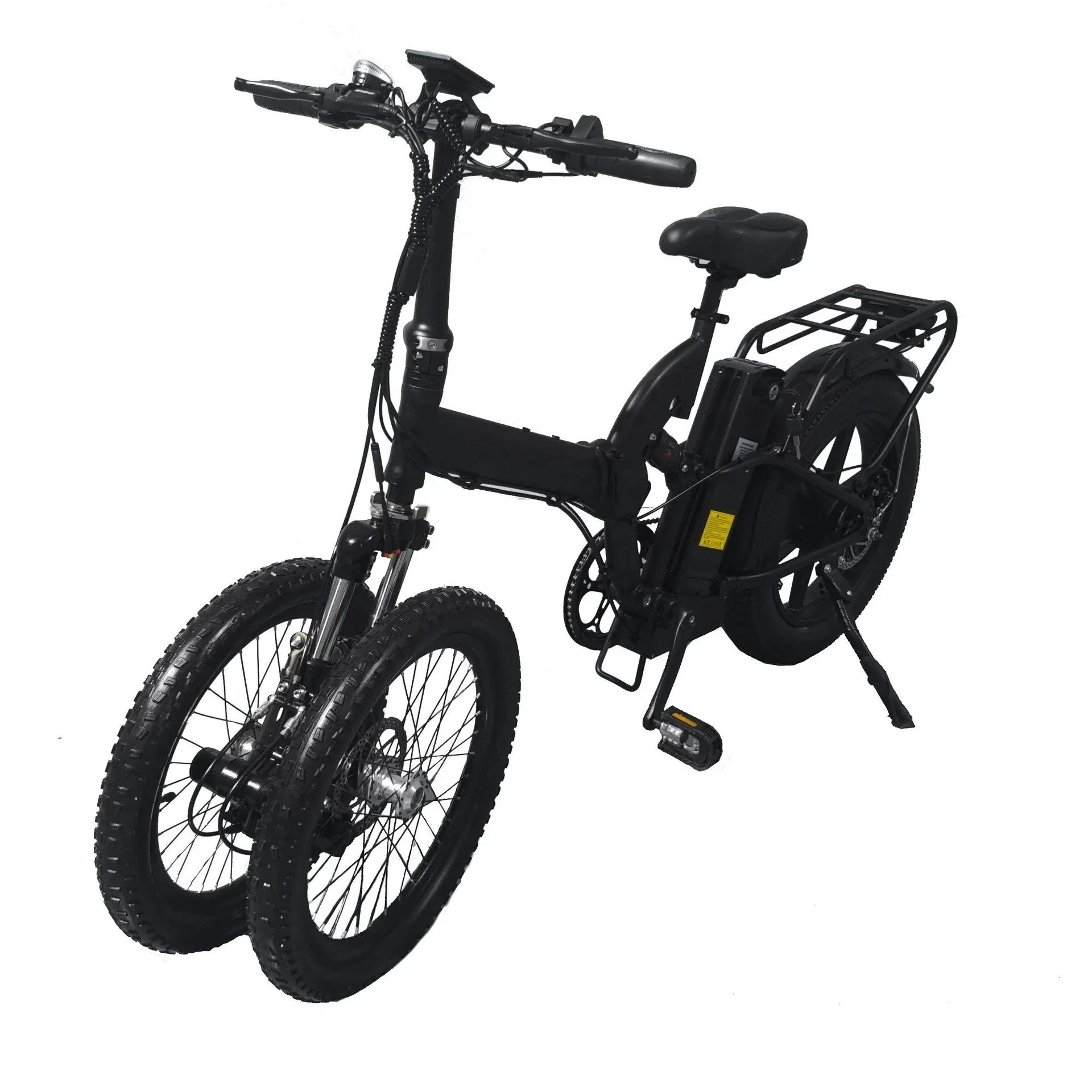 

Three-Wheeled Electric Moped Inverted Folding Electric-Assisted City Bicycle Comfortable Ride Easy To Use Electric Bicycle