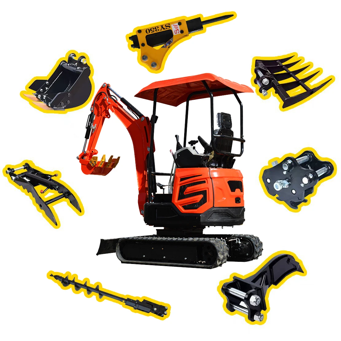 تخصيص جديد حفارة صغيرة سعر 2 طن حفارة صغيرة EPA حفار الهيدروليكية الصغيرة آلة حفار صغير أسعار للبيع