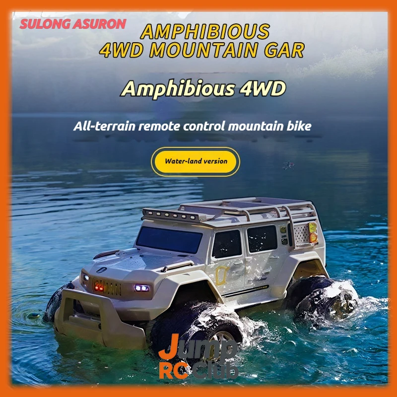 

Радиоуправляемый внедорожник-амфибия Sulong 6086 1:14, 4WD, водонепроницаемый, для подъема в гору, игрушечный автомобиль для мальчиков, подарок