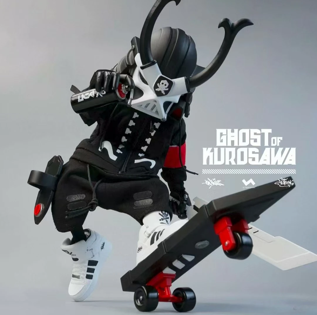 JT Studio GHOST OF KUROSAWAフィギュア2PACKセット Original】JTSTUDIO QUICCS GHOST OF KUROSAWA Versão Preta 1/8