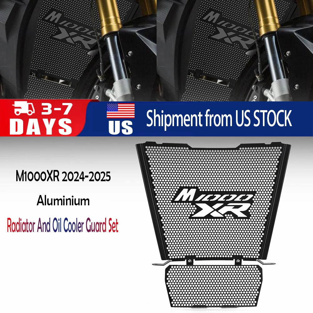 

Motorcycle For BMW M1000XR M 1000XR M1000 XR 2024 2025 Radiator Grille Protector Cover Guard Protection Oil Cooler Guard