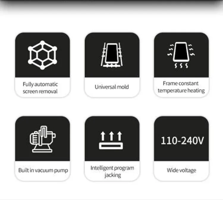 2025 202 Competitive Price Lcd Separator Frame Separating Machine Tbk-288 Lcd Heating Separating Machine