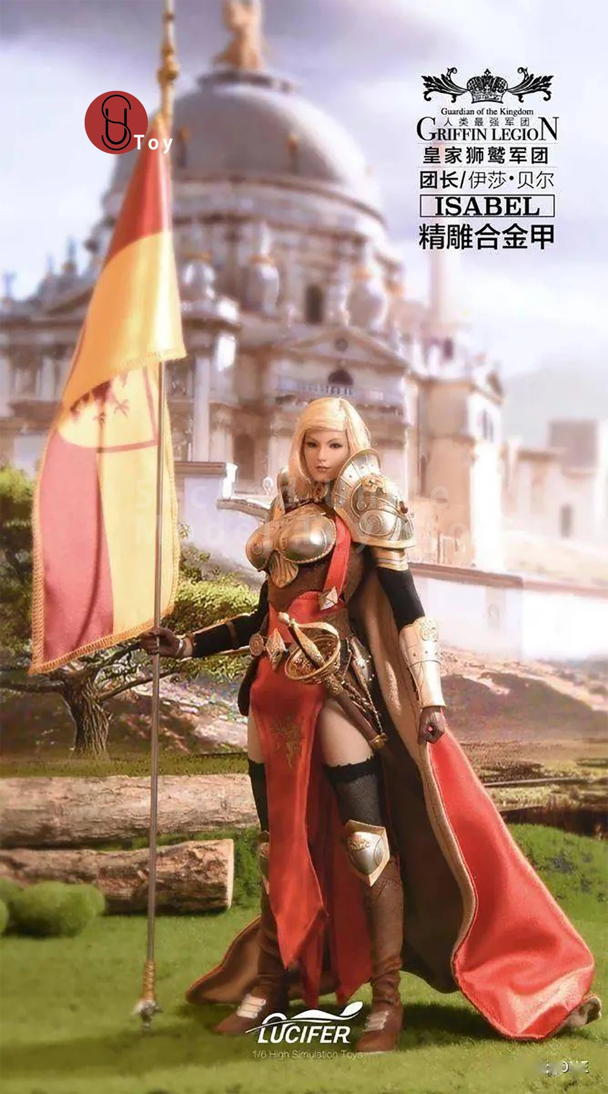 

LUCIFER LXF2006 1/6 Griffin Legion Isabel Figure Model 12'' Female Soldier Action Figure Doll Full Set Collectible Model Toys