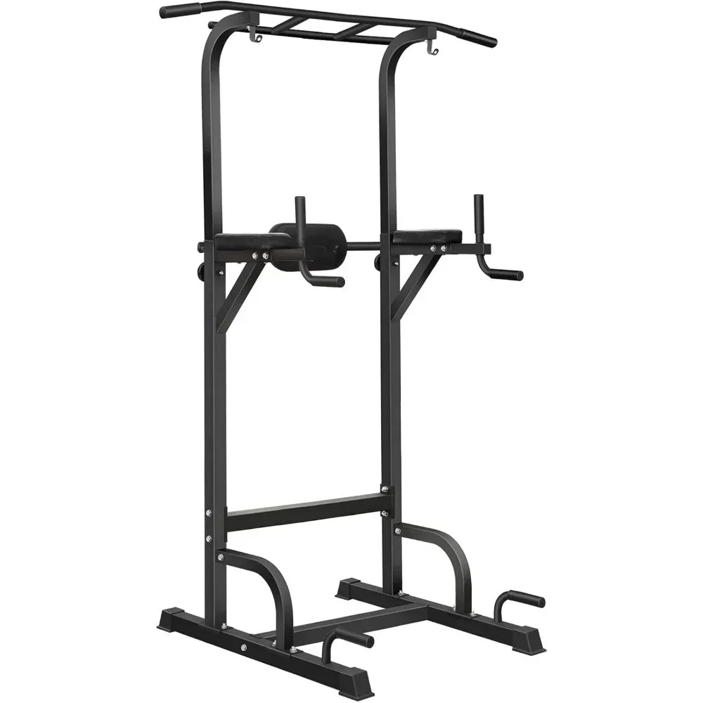 Power Tower, Pull Up Bar Dip Station/Stand for Home Gym Strength Training Workout Equipment Comprehensive Training Device Tower