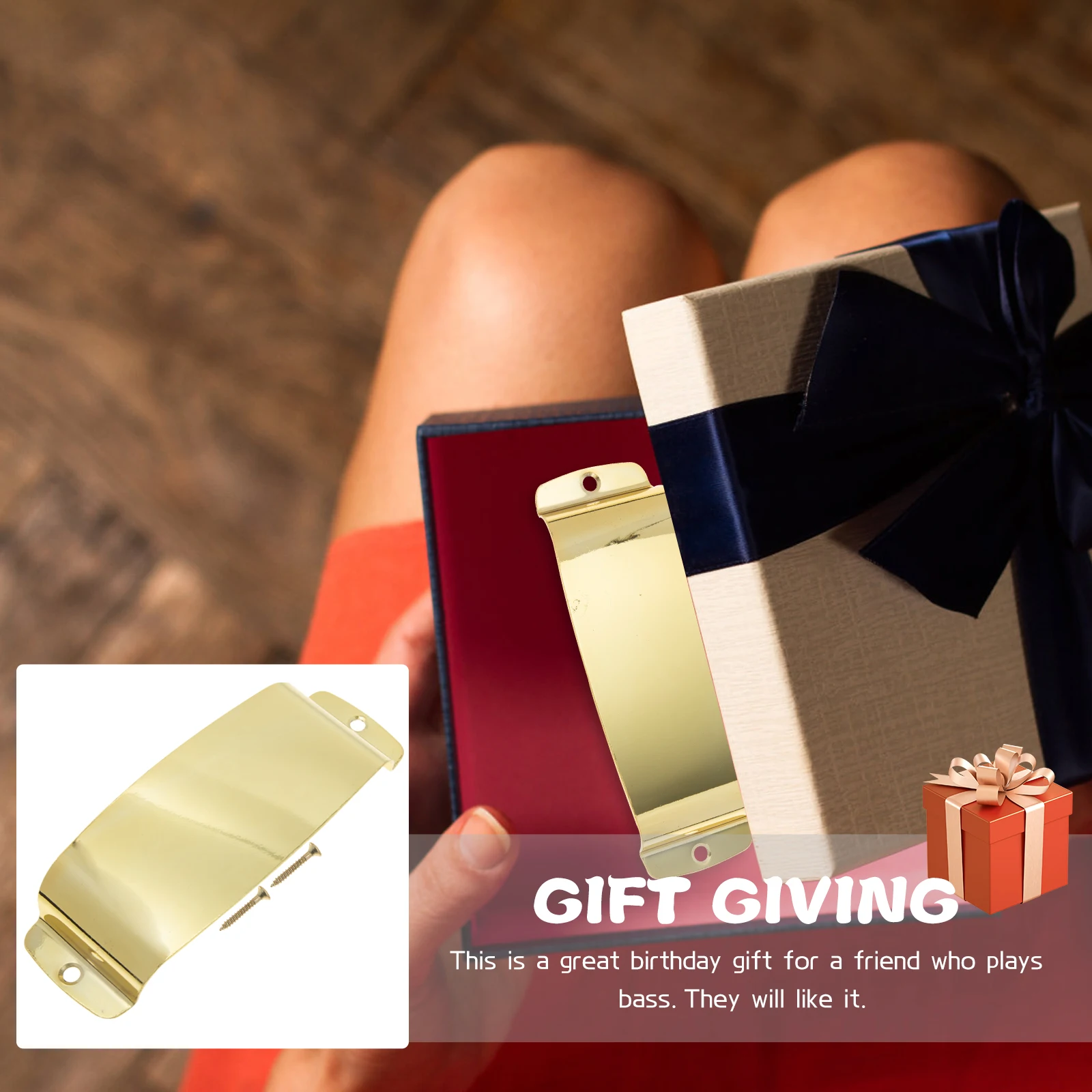 

Bass Bridge Protective Cover Guitar Accessory Precision Protector Parts Metal Pickup