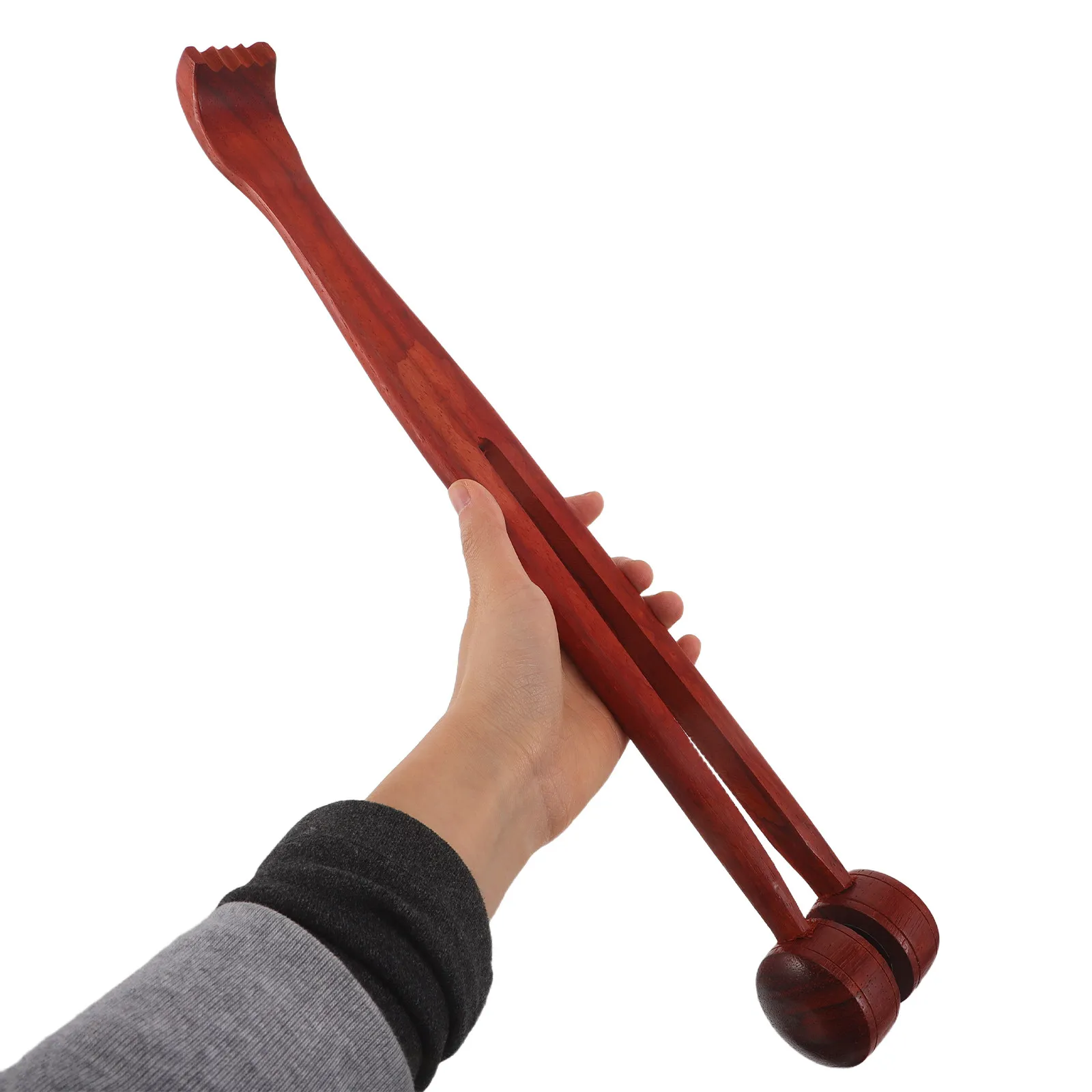 

Wooden Back Massager Hammer Double Head Manual Scratcher Body Massage Tool 17 Inches Long Seniors Adults Itchy Back Relief