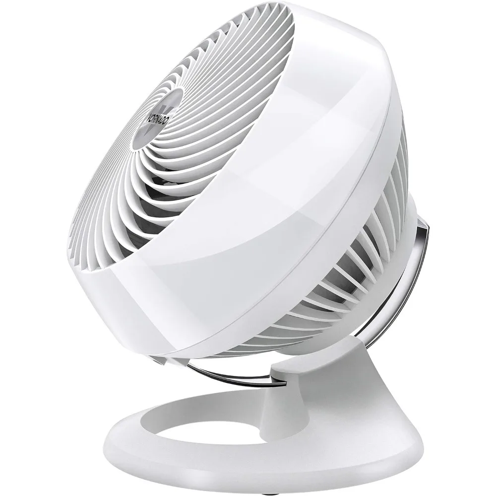 

Desk fan 660 Large Whole Room Air Circulator Fan with 4 Speeds and 90-Degree Tilt, 660-Large, White11.75"D x 13.5"W x 15"H